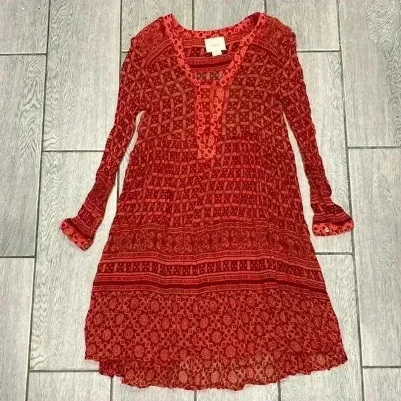 Maeve Canna Swing Dress Size 4​ - Picture 3 of 6